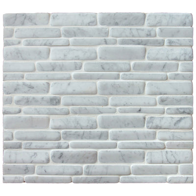 1x1-2x6 Timeworn Mesh Carrara
