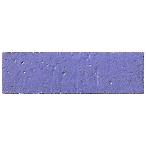 2x8 glazed brick in Blue Satin
