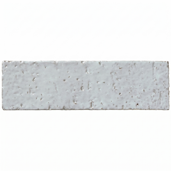 2x8 glazed brick in Celeste Blue