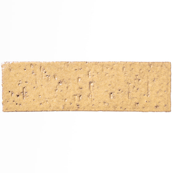 2x8 glazed brick in Custard