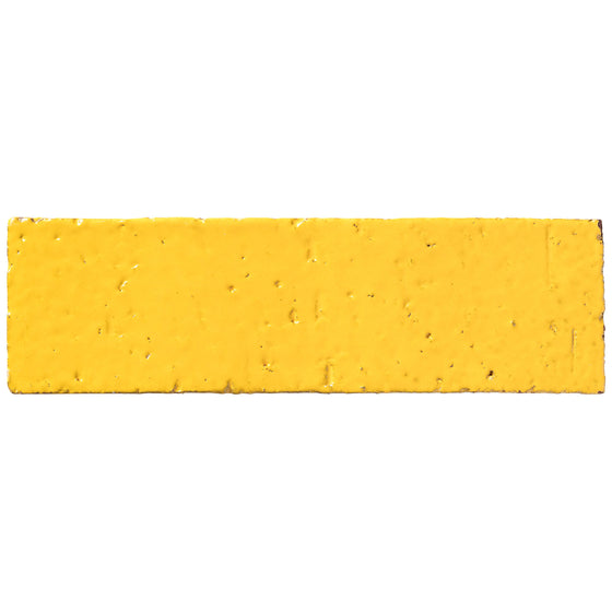 2x8 glazed brick in Sunflower