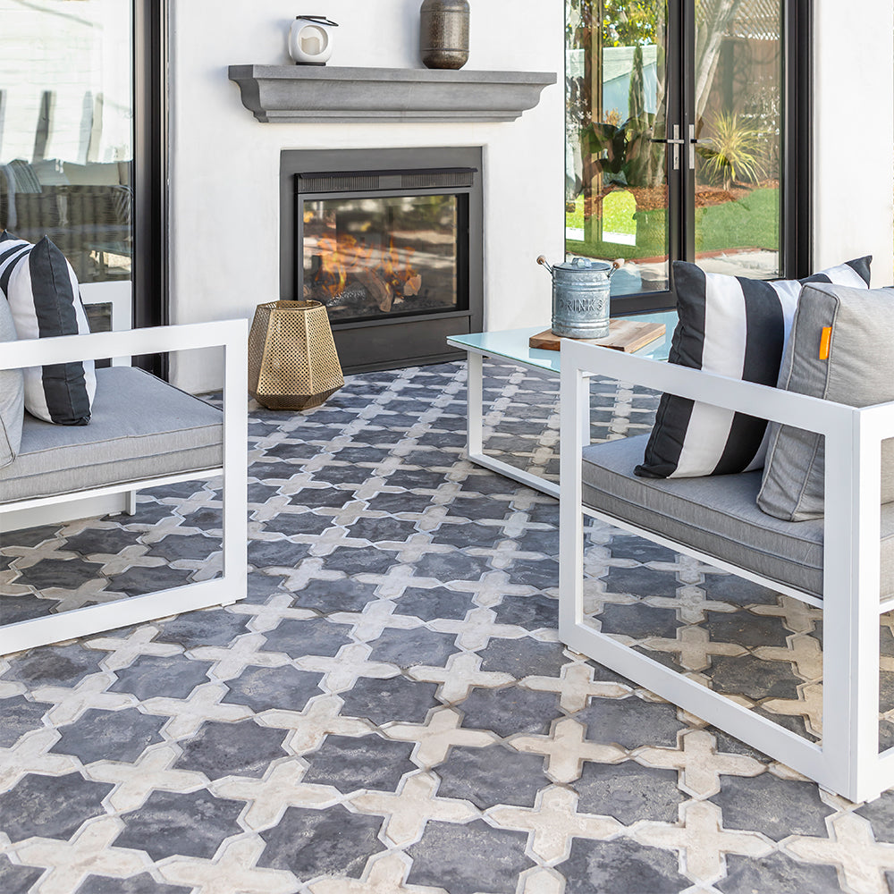 In Stock Artillo Arabesque Pattern 2C Magnolia