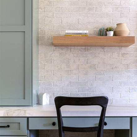 In Stock Standard 2x8 Early Gray Limestone