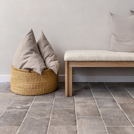 Italian Porcelain 18mm Thick 8x12 Grigio KONFORT