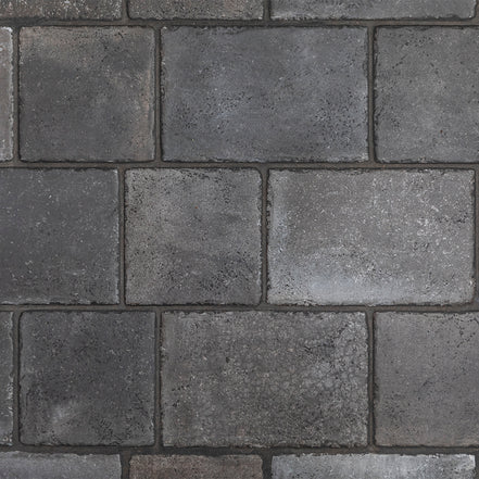 Italian Porcelain 18mm Thick 8x12 Nero KONFORT