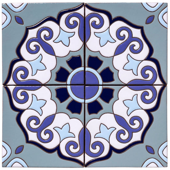 Palm Royale Seaside Scroll 1 - 6x6