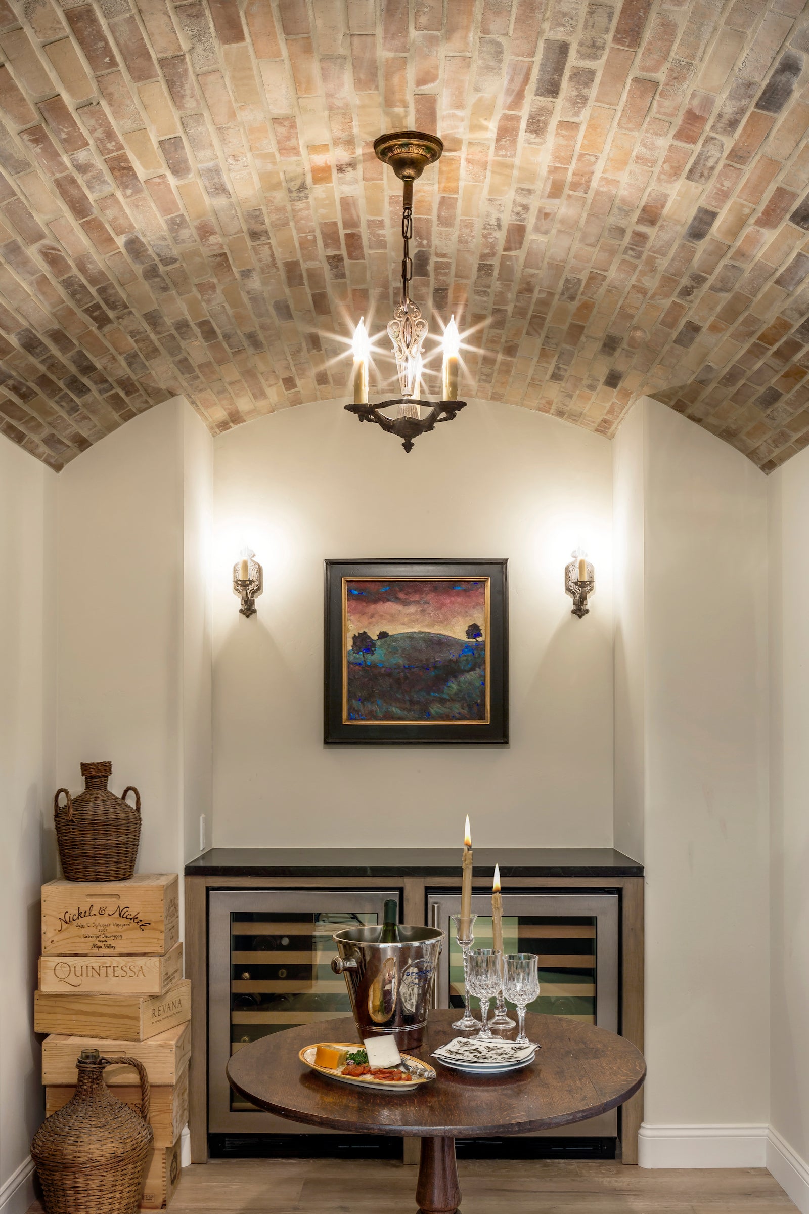 Rancho Santa Fe home in Antik Brick, Creme Fraiche color