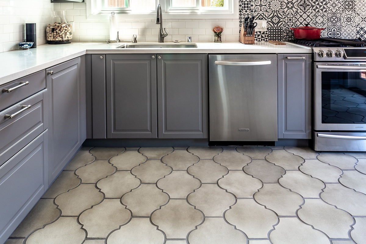 Kitchen with San Felipe tile floor