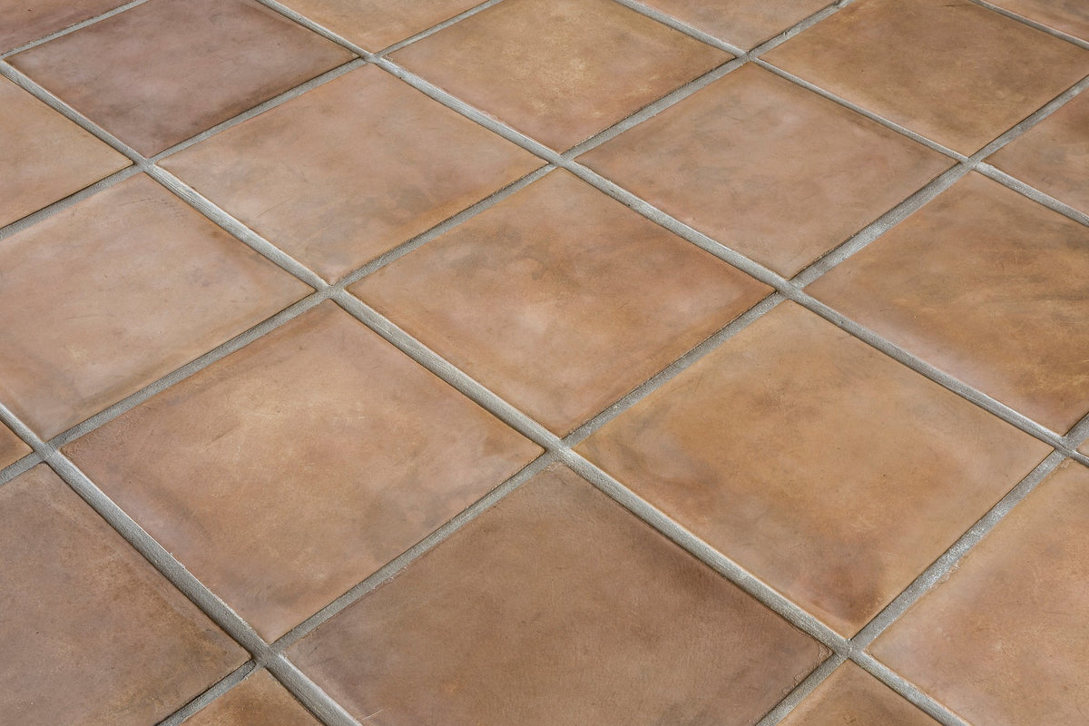 Close-up of Tuscan Mustard tile