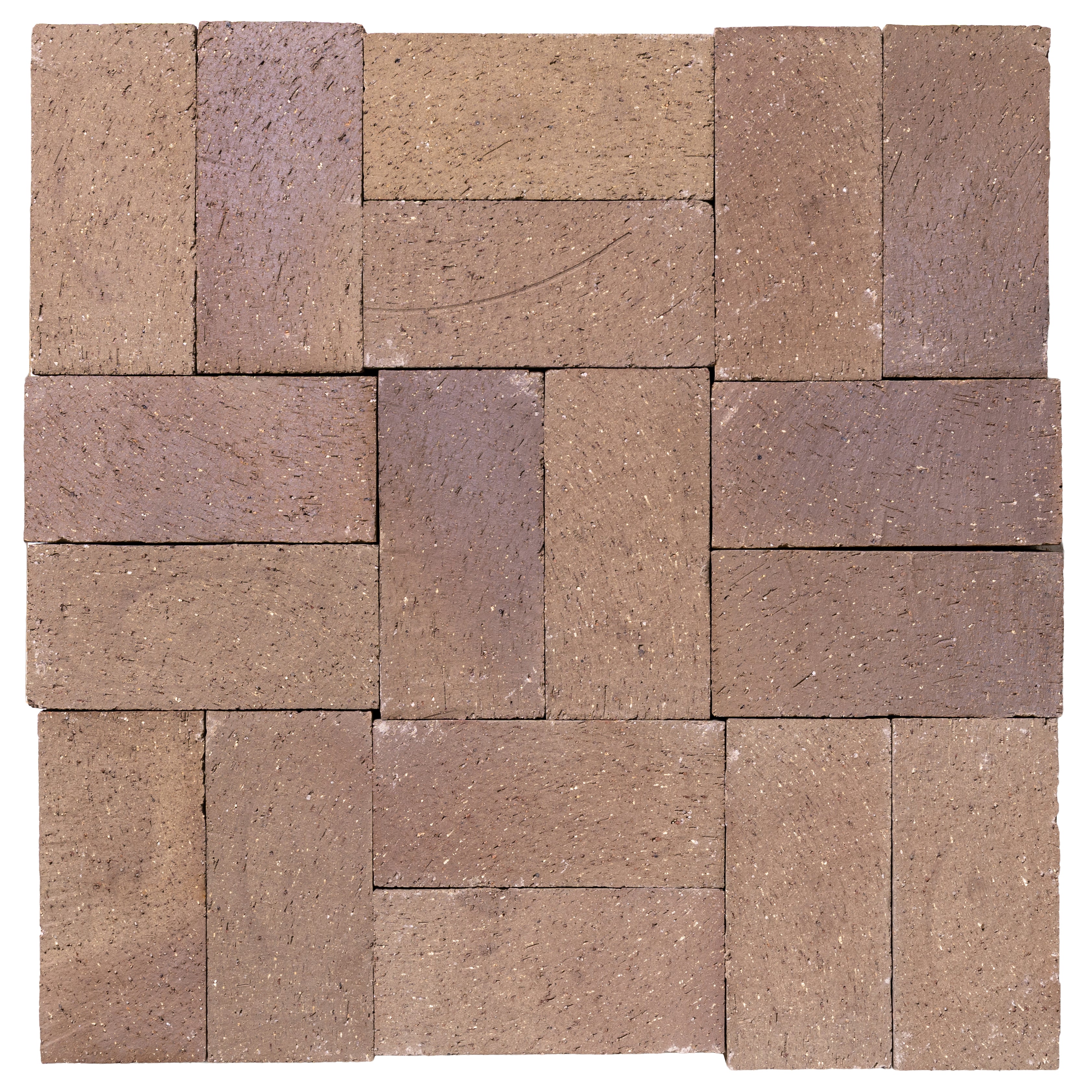 Catalina Brick in Pueblo Flashed, several pieces together