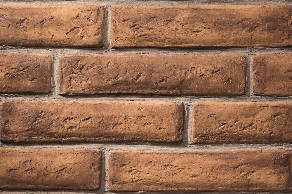 Adobe Brick in a warm earth color, the pueblo look the format is drawn from