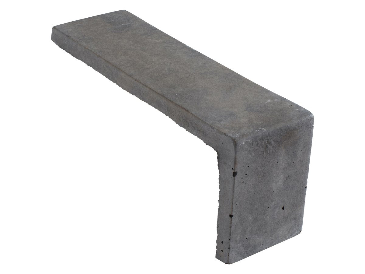 Artillo corner piece in Charcoal, 2 by 8