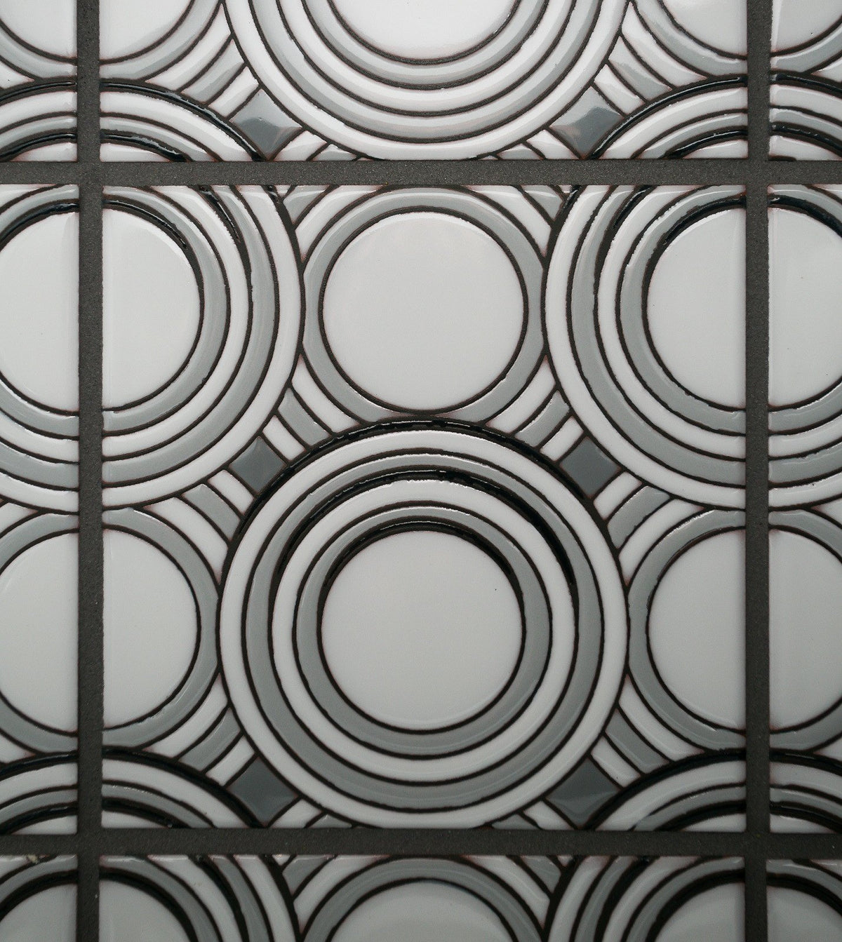 Concentric circles up close