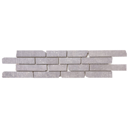 Italian Porcelain 10 Murotto 6x24 Grigio