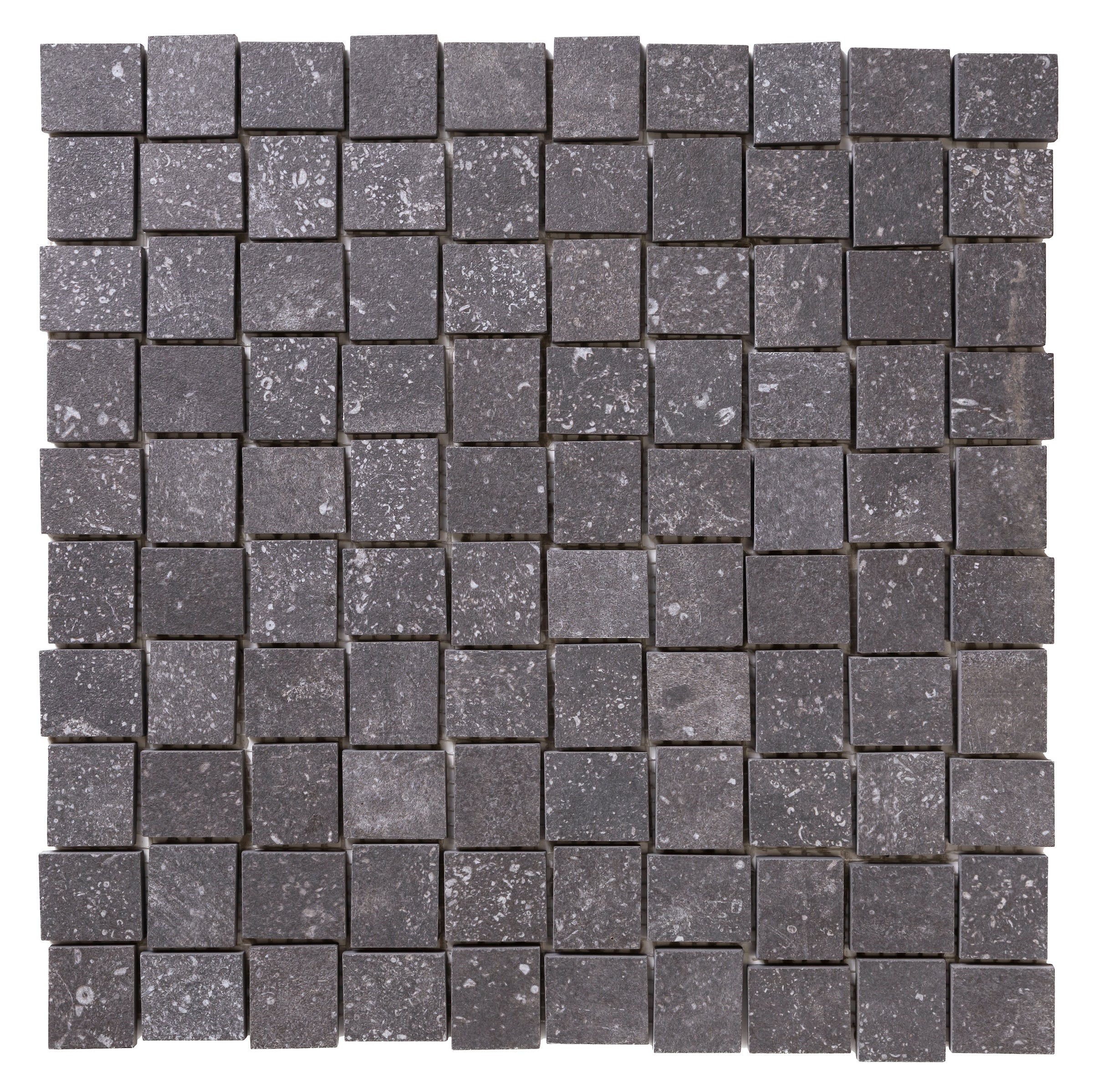 Italian Porcelain 10 Trama Mosaic 12x12 Nero