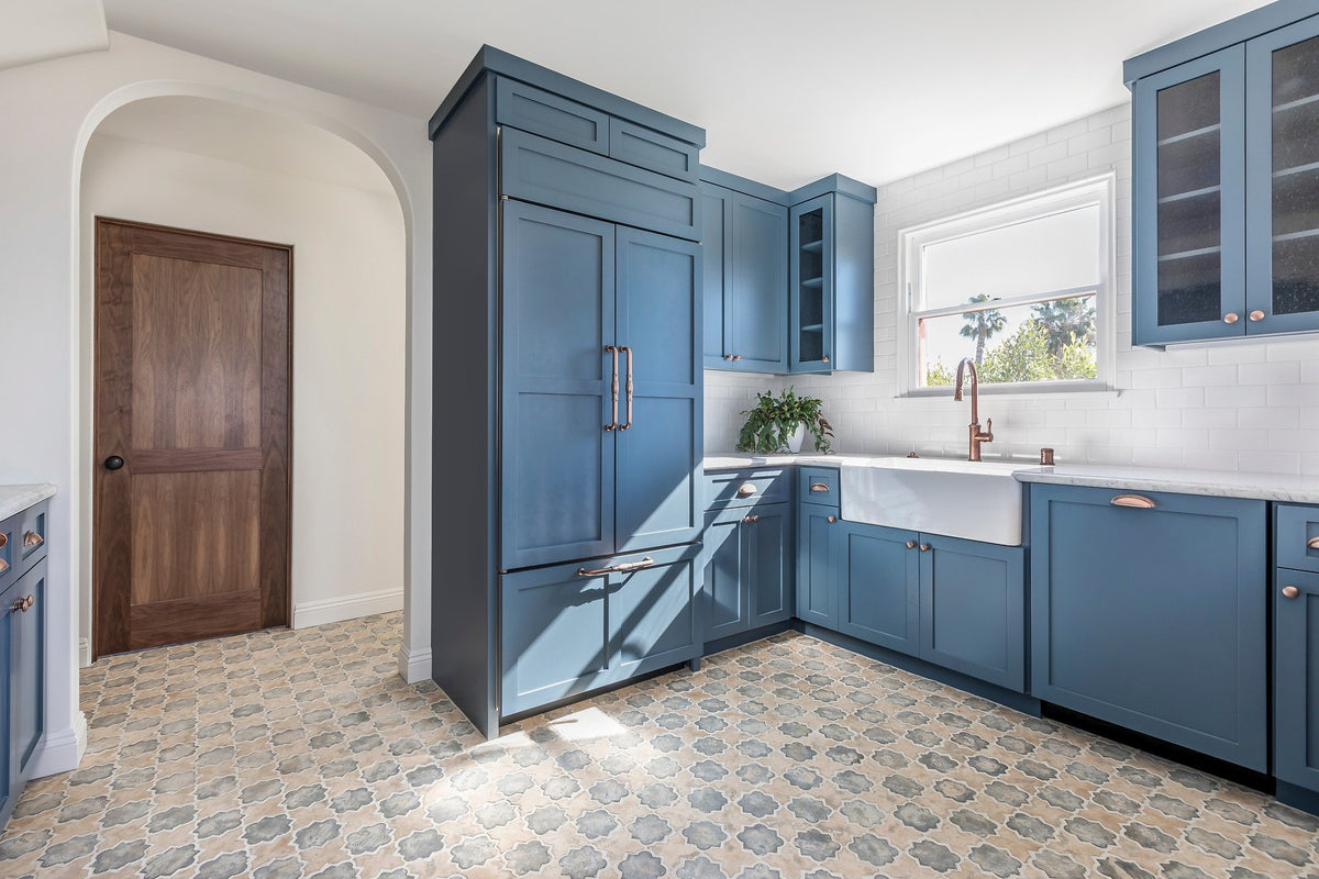 Kitchen with Arabesque 8C Winslet floor