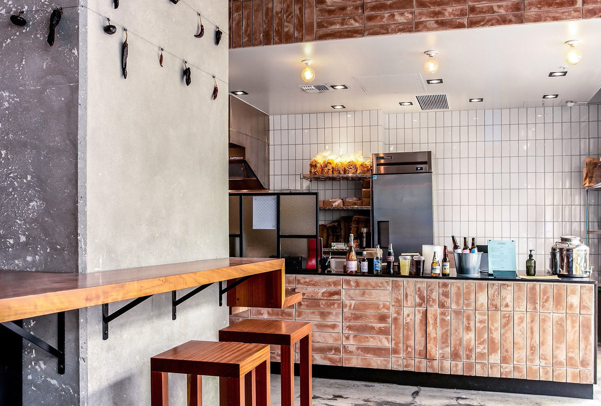 Counter front and window bar