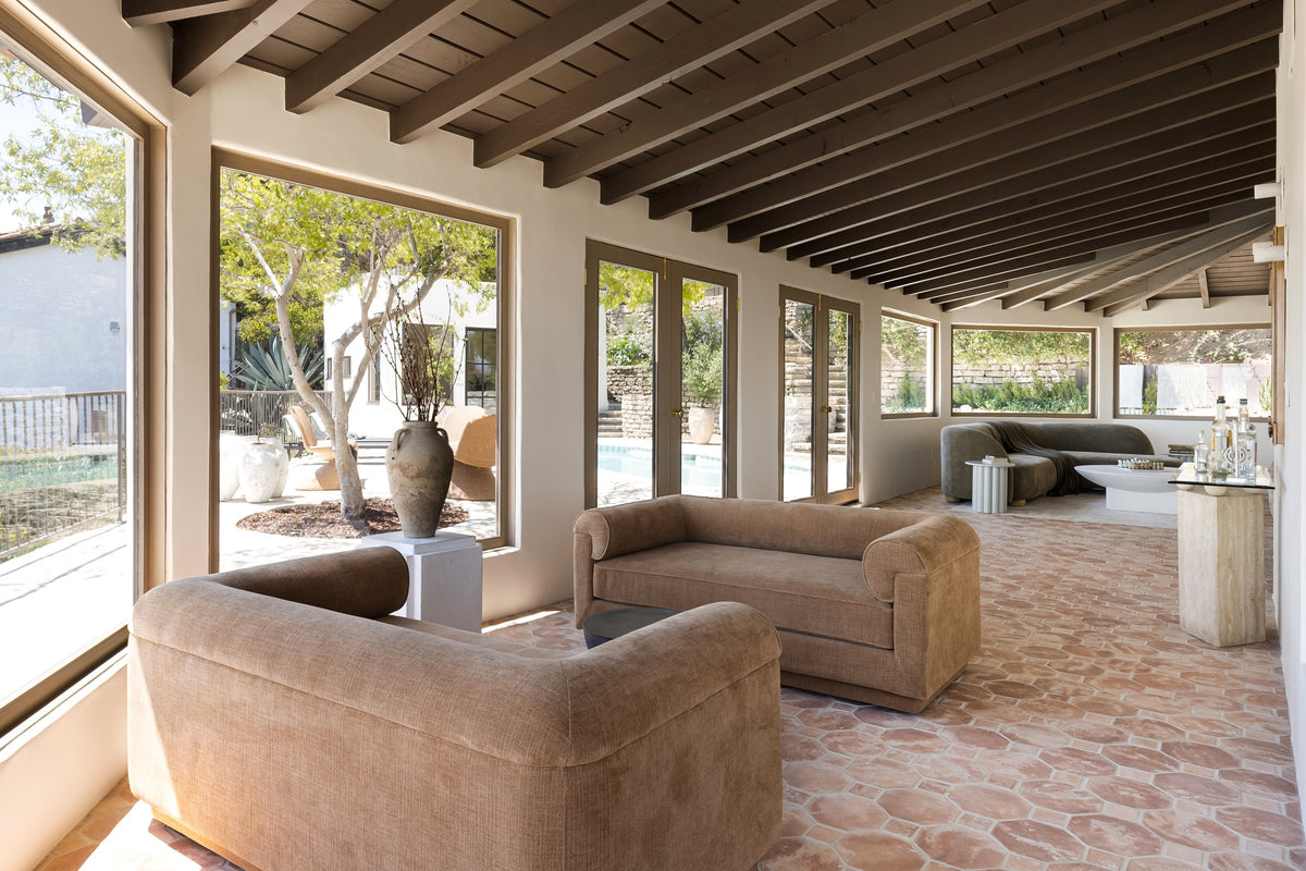 Living room with Artillo octagon floor
