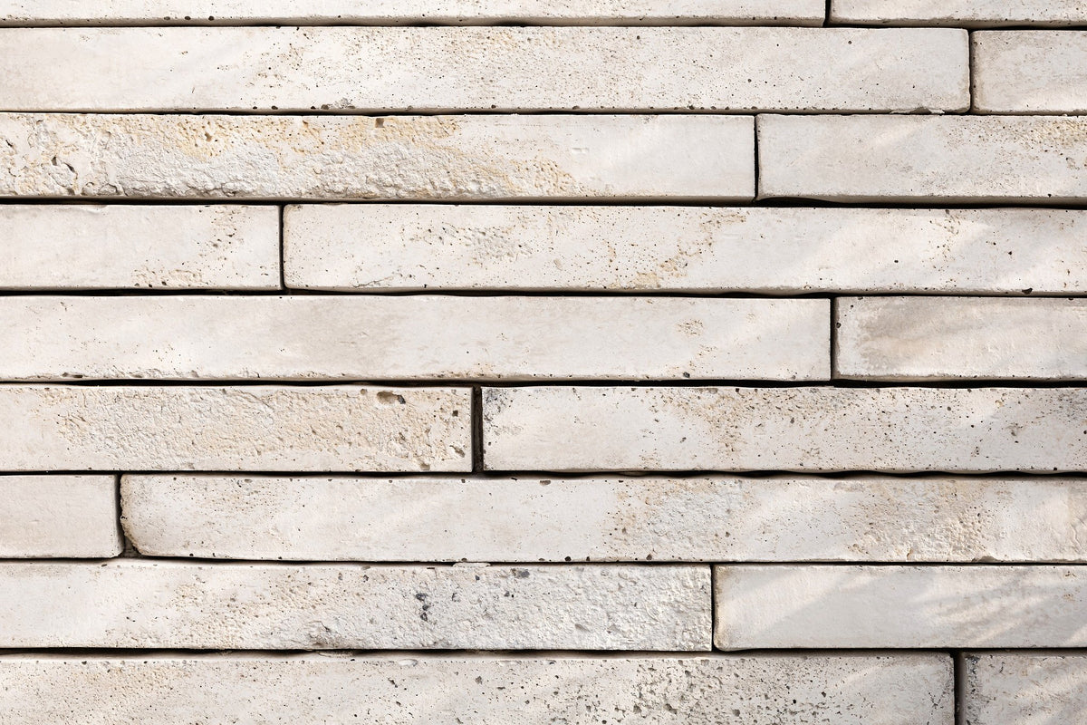 Newport Brick in Early Gray Limestone