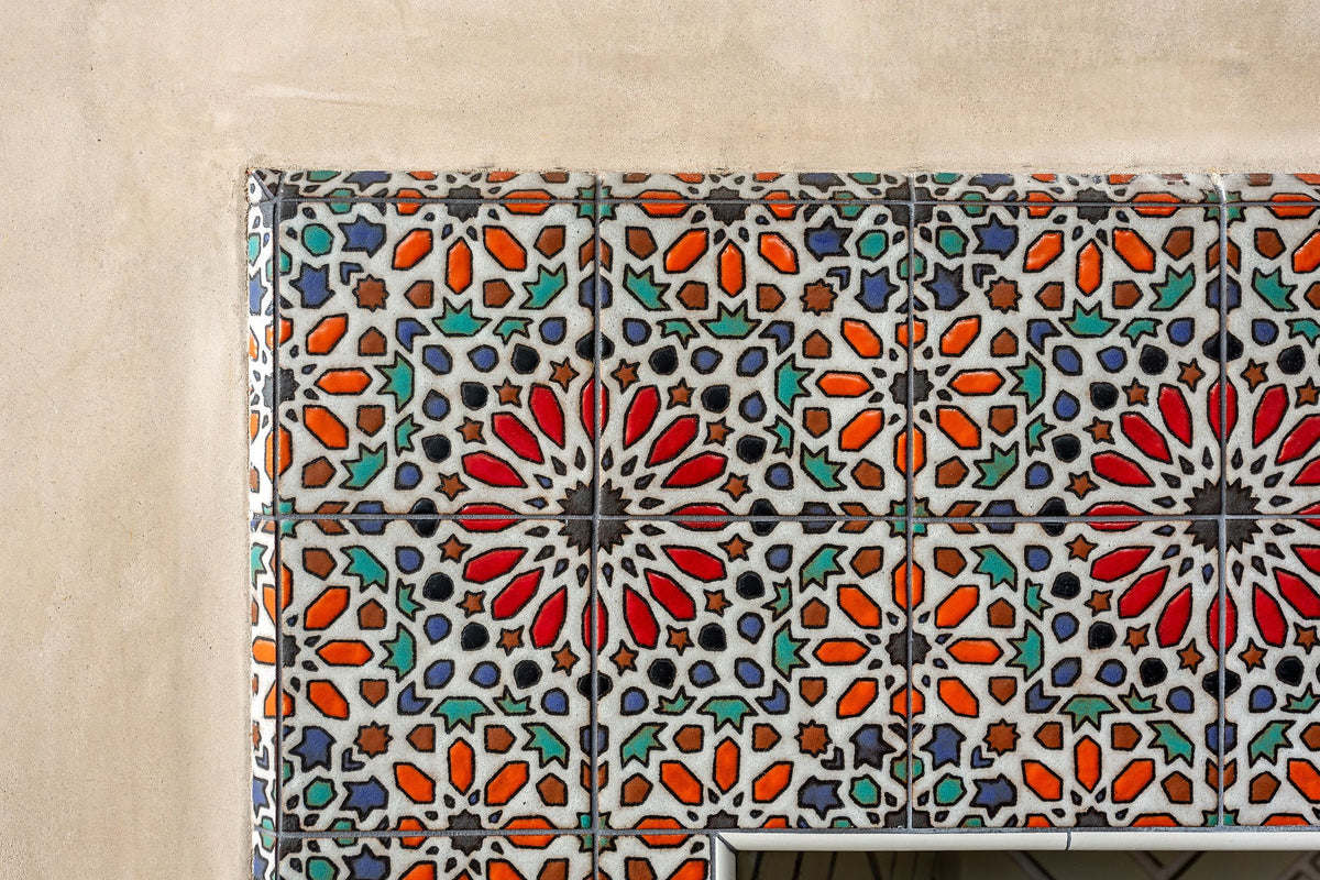 Corner of the Kaleidoscope pattern