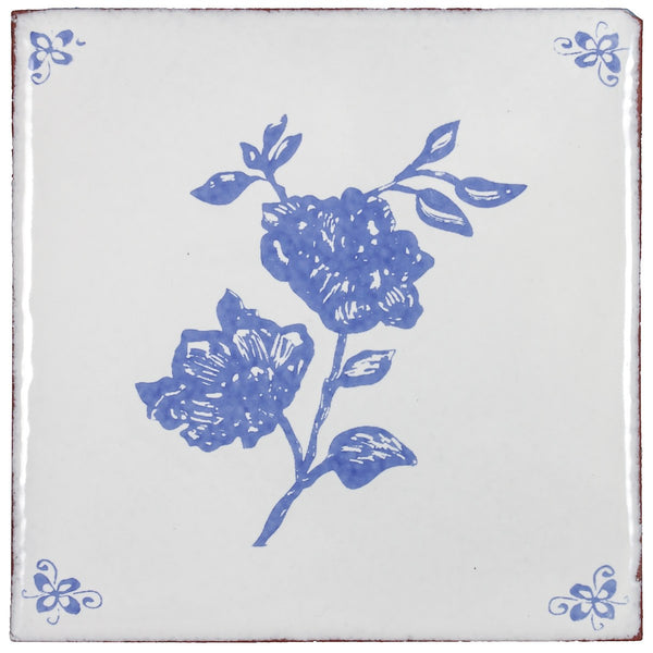 Peninsula 6x6 PD-FLOWER 2, the drawing on one tile