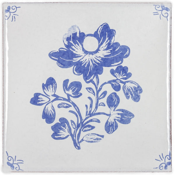 Peninsula 6x6 PD-FLOWER 3, the drawing on one tile