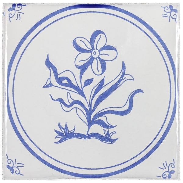 Peninsula 6x6 PD-FLOWER 4, the drawing on one tile