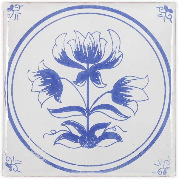 Peninsula 6x6 PD-FLOWER 5, the drawing on one tile