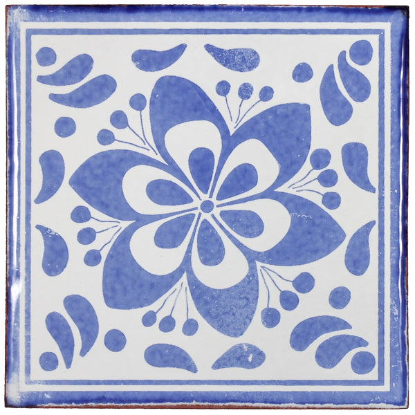 Peninsula 6x6 PD-FLOWER 6, the drawing on one tile