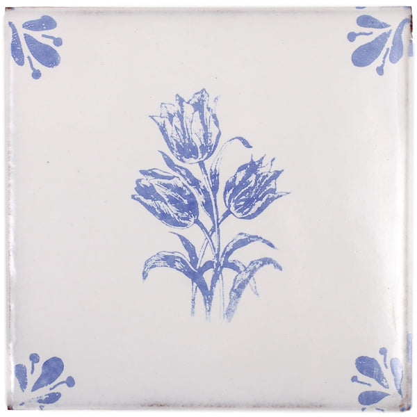 Peninsula 6x6 PD-TULIPS, the drawing on one tile