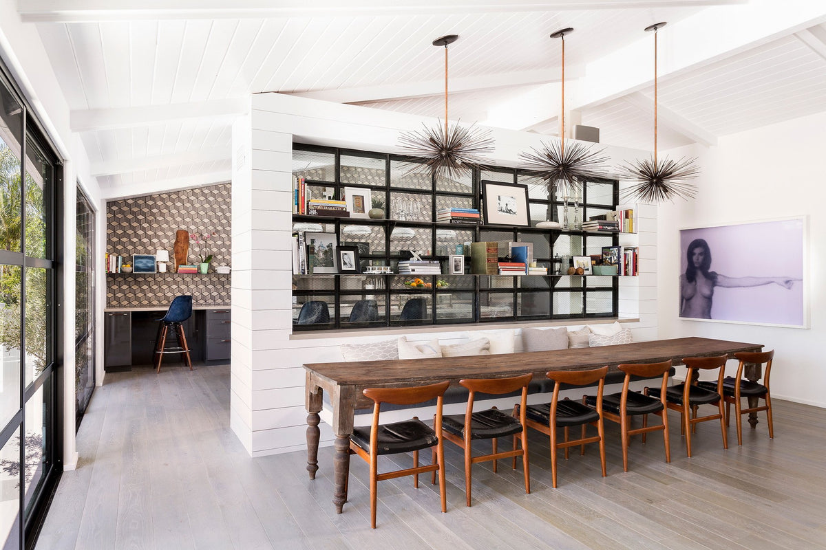 Dining area and kitchen view