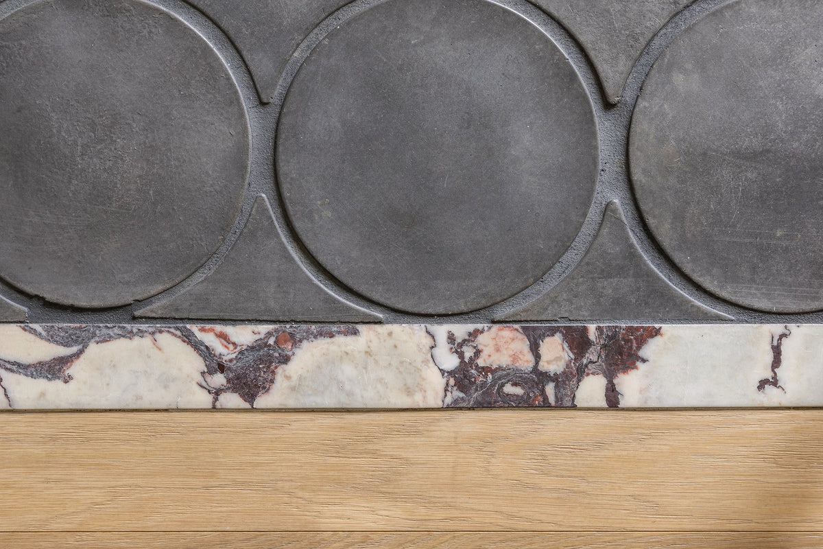 Big 9A meeting marble and oak