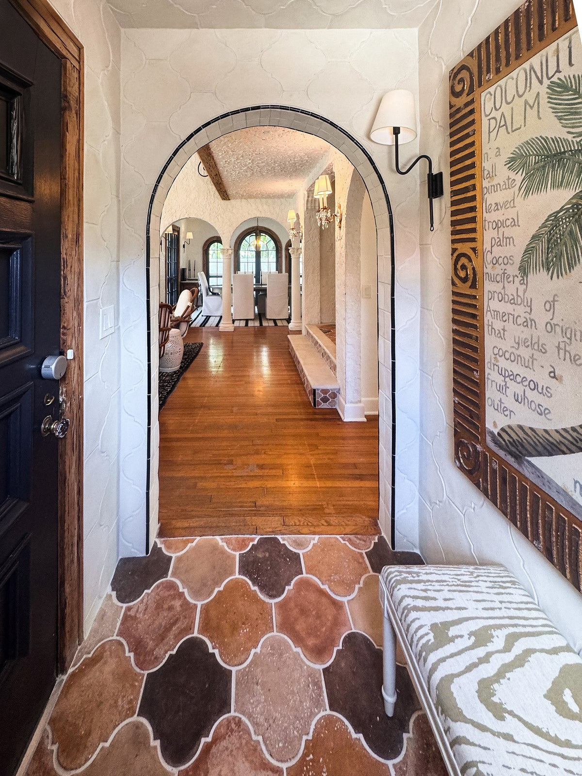 San Felipe hall toward the living room