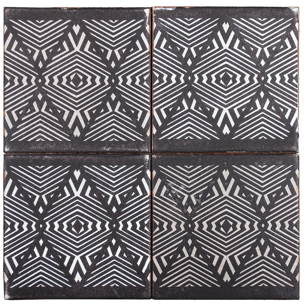 Scirocco H11A, four tiles completing the design
