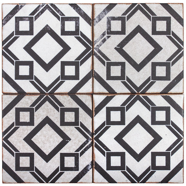 Scirocco H12A, four tiles completing the design