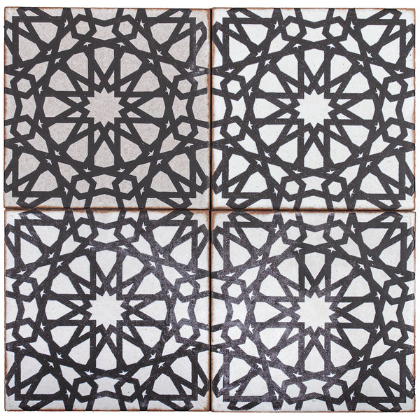 Scirocco H14A, four tiles completing the design