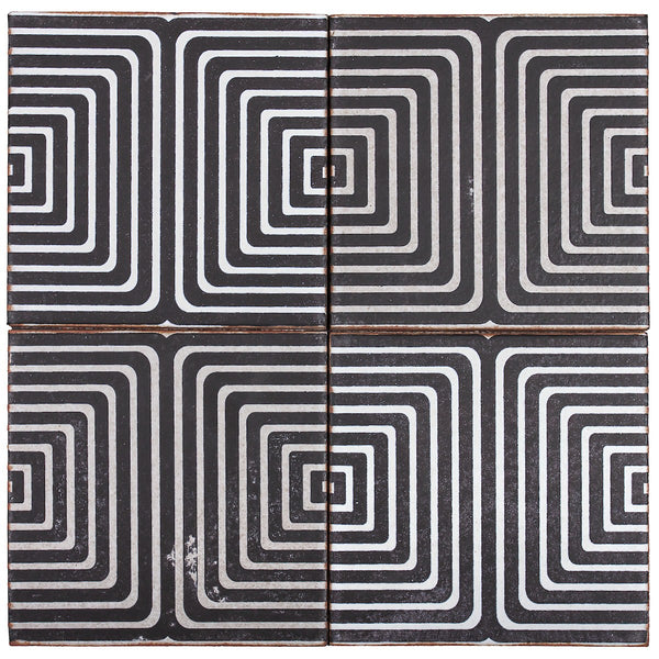 Scirocco H15A, four tiles completing the design