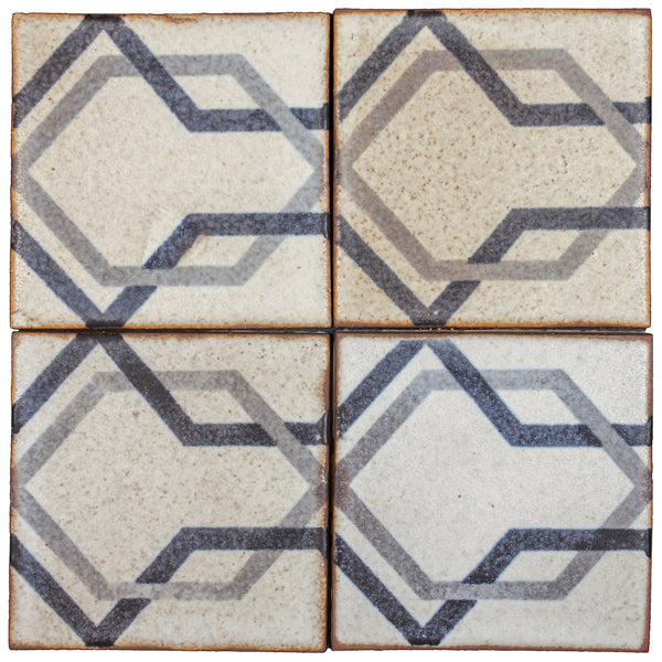 Scirocco H4A, four tiles completing the design