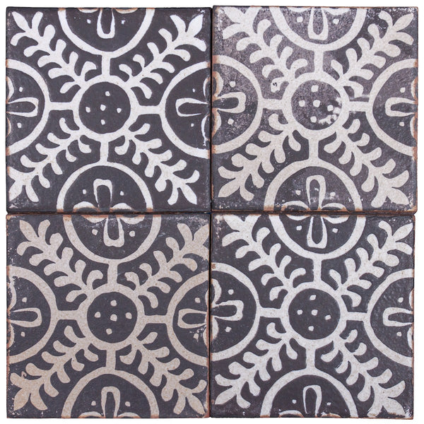 Scirocco H8A, four tiles completing the design