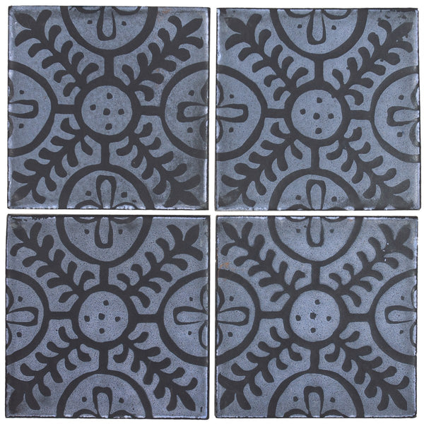 Scirocco H8D, four tiles completing the design