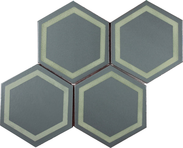 Silk Road design 01 in color F, four tiles laid up