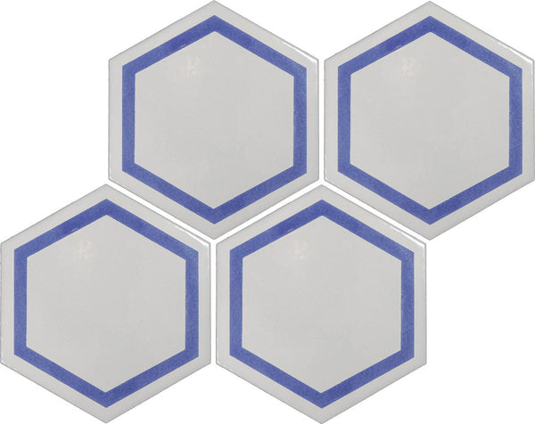 Silk Road design 01 in color G, four tiles laid up